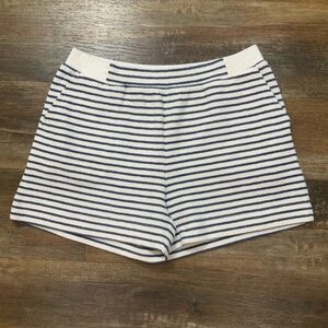 Haven Well Within Terry Cloth Shorts Striped Size Large